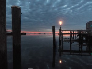 Dawn in Atlantic City, NJ Kammerman's Marina 5/3/14
